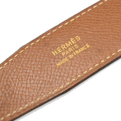 Hermes Constance Reversible Belt Leather, Black, Leather, Belt