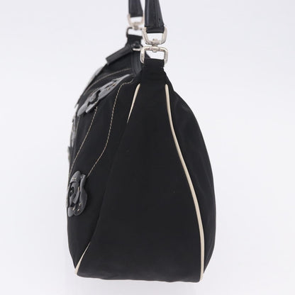 Prada Shoulder Tessuto, Black, Nylon, Shoulder Bag