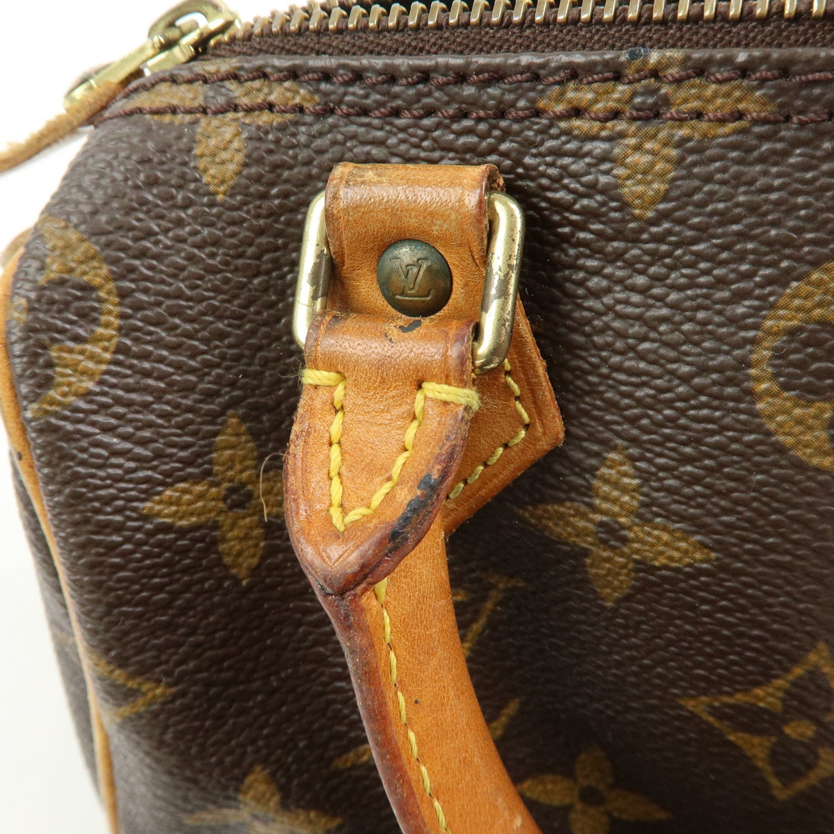 Louis Vuitton Speedy Mini HL Monogram Canvas, Brown, Canvas, Handbag