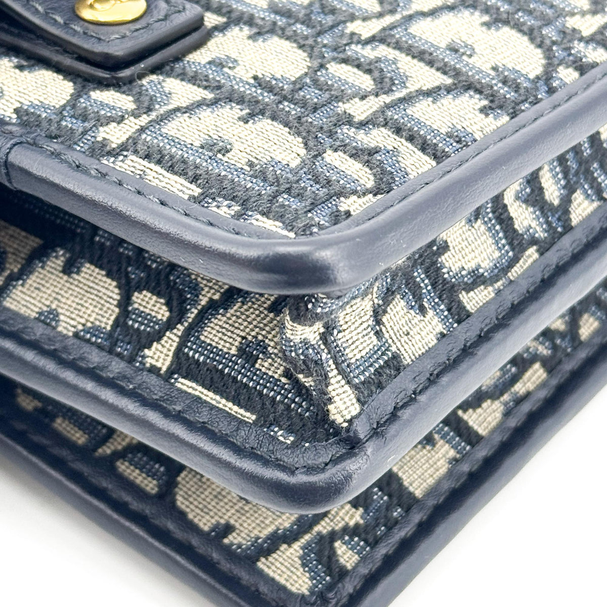 Christian Dior 30 Montaigne 2-in-1 Oblique Canvas, Beige, Canvas, Clutch