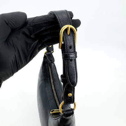 Gucci Aphrodite Leather, Black, Leather, Shoulder Bag