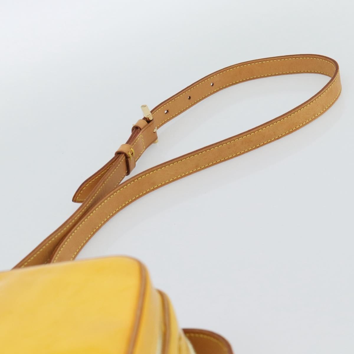 Louis Vuitton Wooster Monogram Vernis, Yellow, Patent Leather, Handbag
