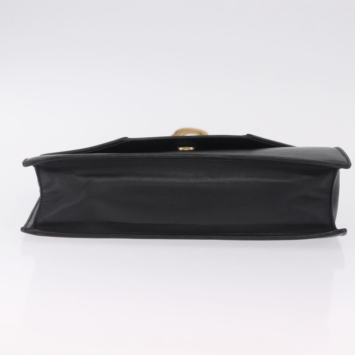 Saint Laurent Betty Leather, Black, Leather, Handbag