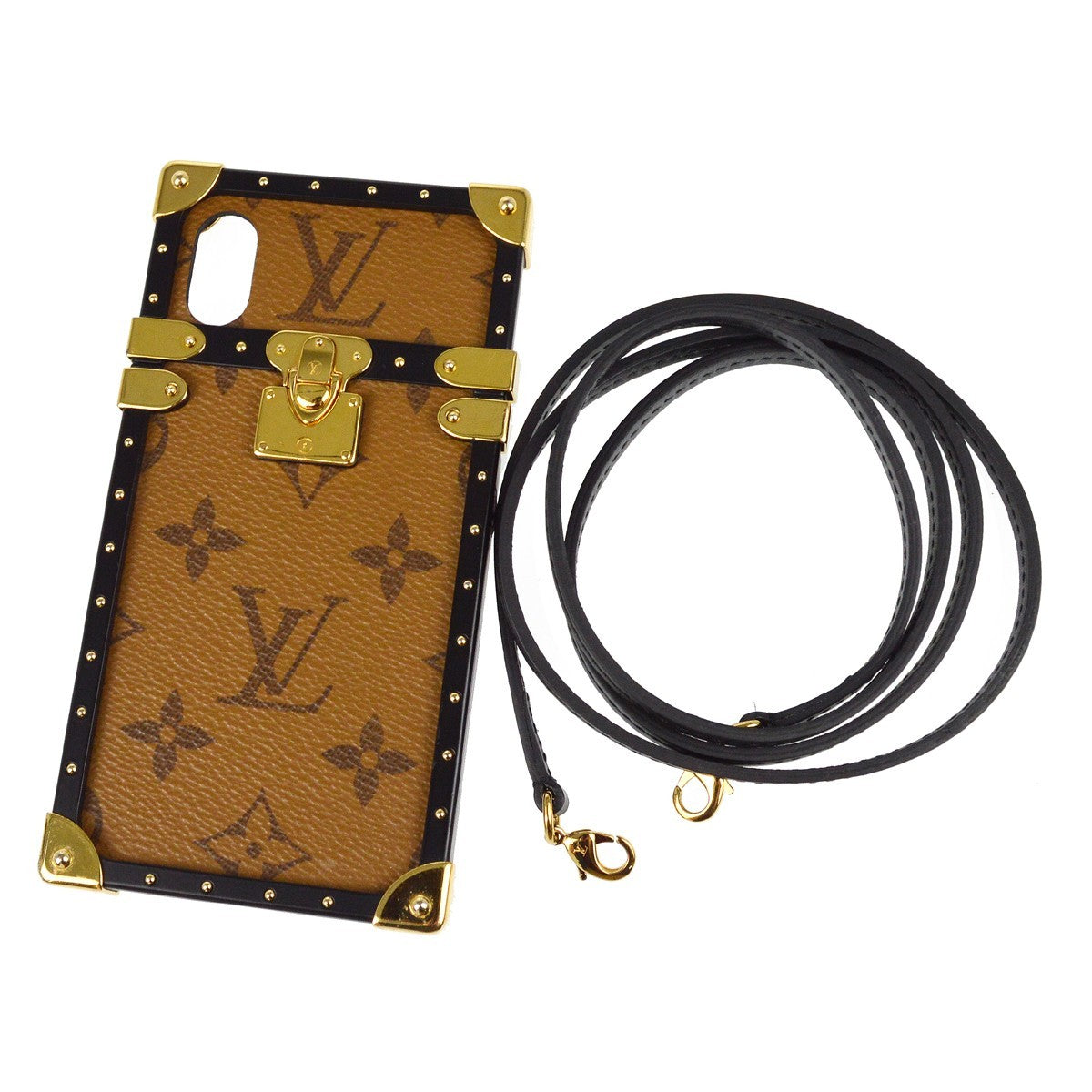 Louis Vuitton Phone case Canvas, Brown, Canvas, Tech Accessory