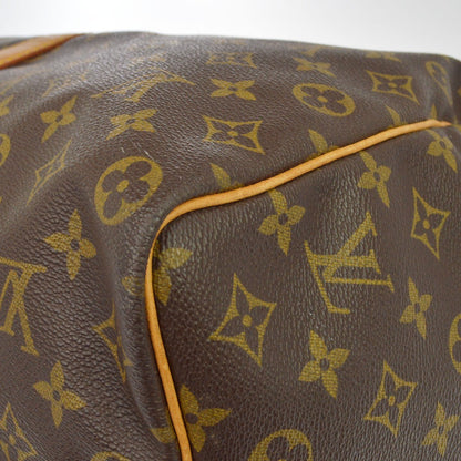 Louis Vuitton Keepall Monogram Canvas, Brown, Canvas, Travel Bag