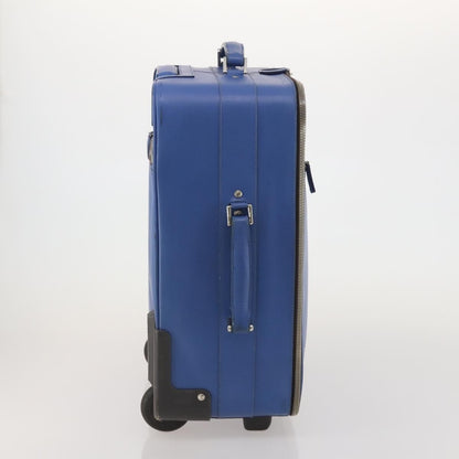 Prada Travel Saffiano Leather, Blue, Leather, Travel Bag