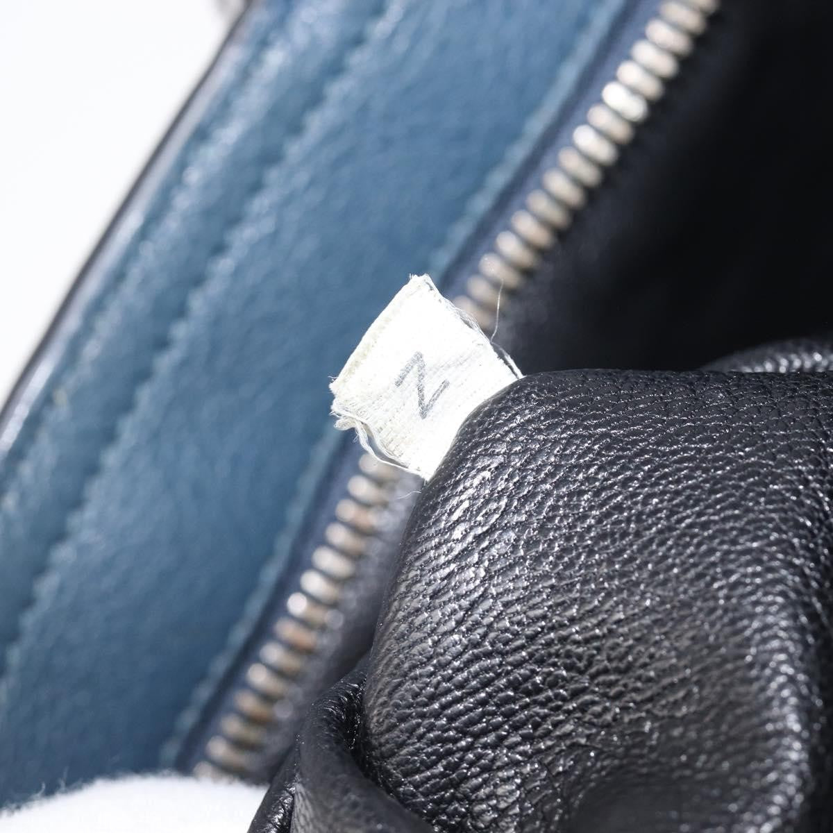 Prada Messenger Saffiano Leather, Navy, Leather, Handbag