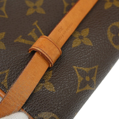 Louis Vuitton Florentine Canvas, Brown, Canvas, Clutch