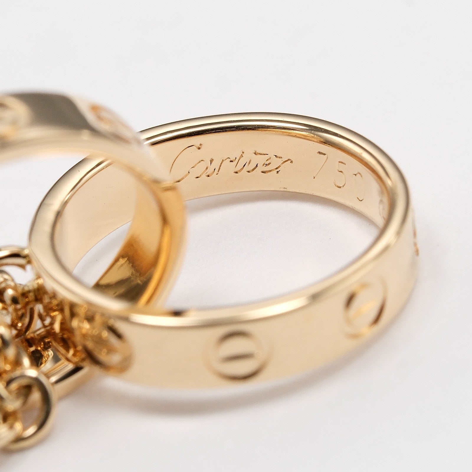 Cartier Love Interlocking 18K Yellow Gold, Gold, Yellow Gold, Bracelet