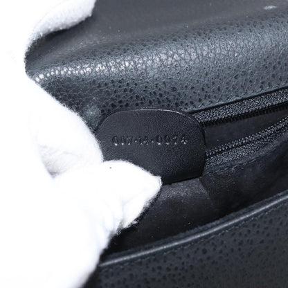 Gucci Vintage Leather, Black, Leather, Shoulder Bag