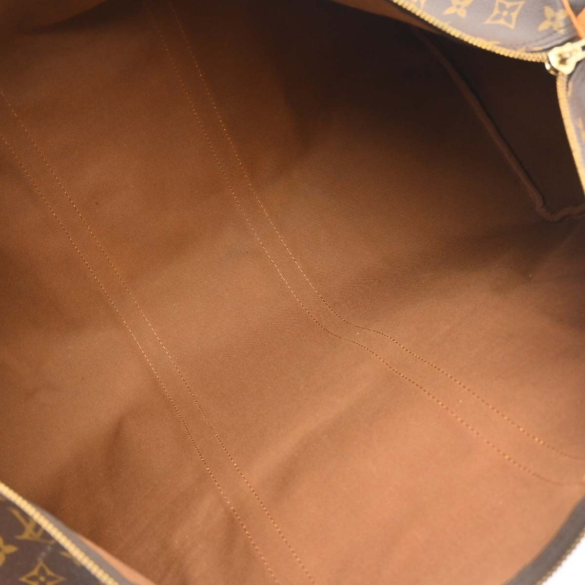 Louis Vuitton Keepall Monogram Canvas, Brown, Canvas, Travel Bag