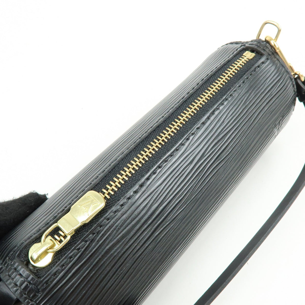 Louis Vuitton Soufflot Epi Leather, Black, Leather, Tote Bag