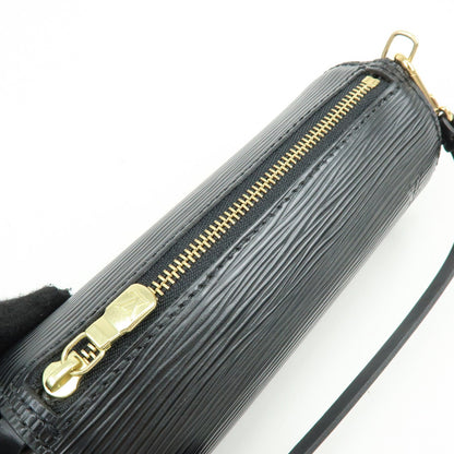 Louis Vuitton Soufflot Epi Leather, Black, Leather, Tote Bag