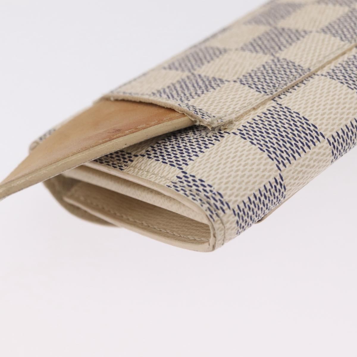 Louis Vuitton Solo Belt Damier, White, Canvas, Clutch