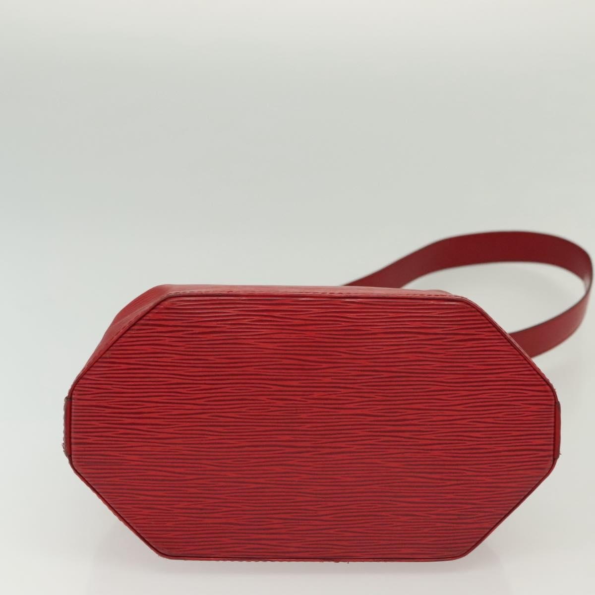 Louis Vuitton Vintage Sac d'Epaule Handbag Epi, Red, Leather, Shoulder Bag