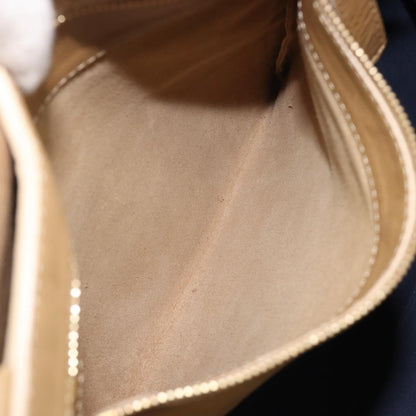 Celine Horizontal Bi-Cabas Leather, Beige, Leather, Tote Bag