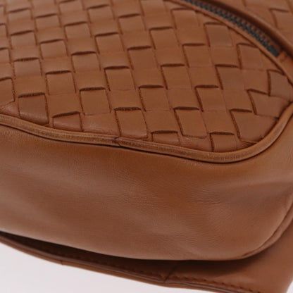 Bottega Veneta Light Waist Intrecciato Leather, Brown, Leather, Handbag