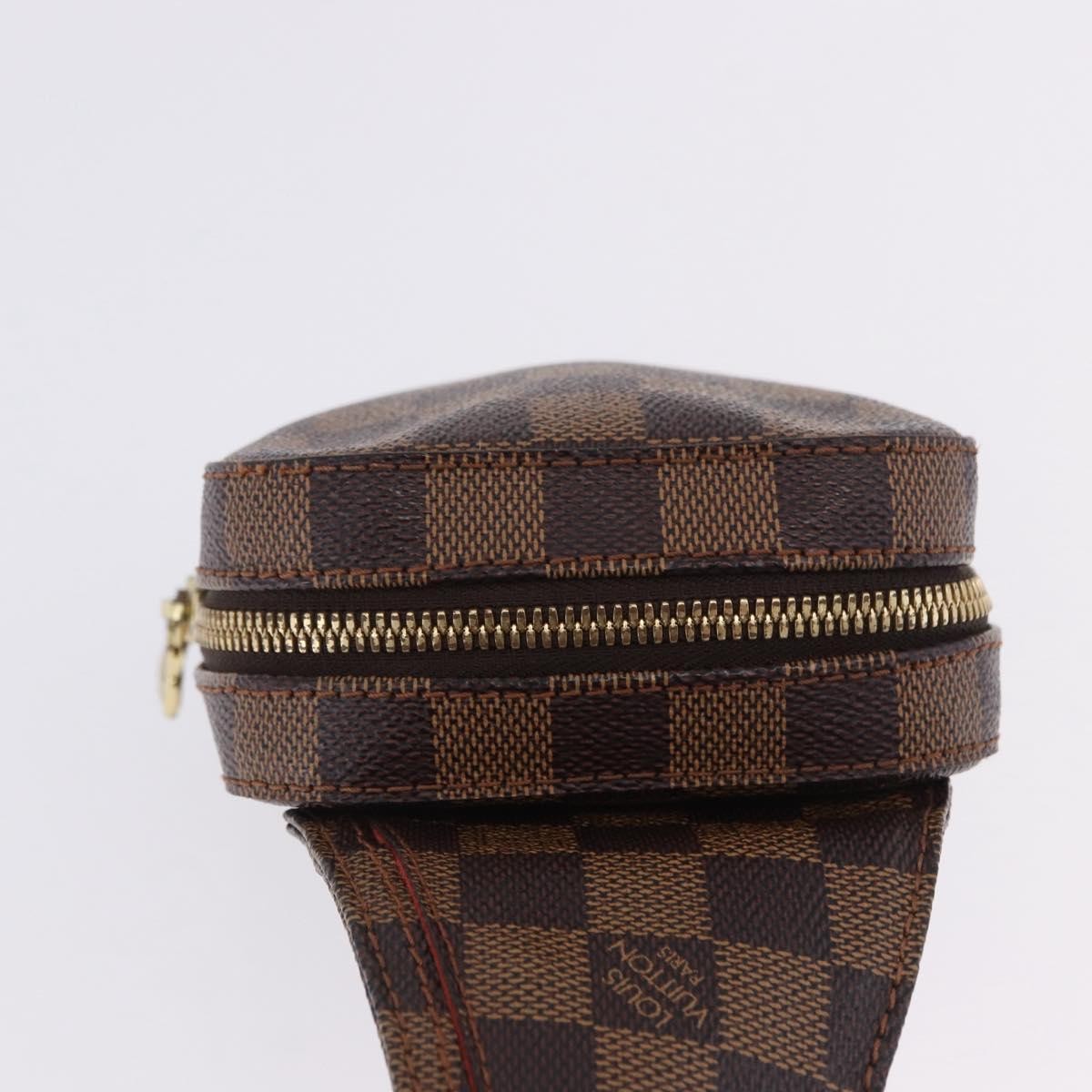 Louis Vuitton Geronimos Damier, Brown, Canvas, Clutch