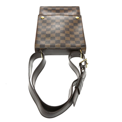 Louis Vuitton Portobello Messenger Damier, Brown, Canvas, Crossbody Bag