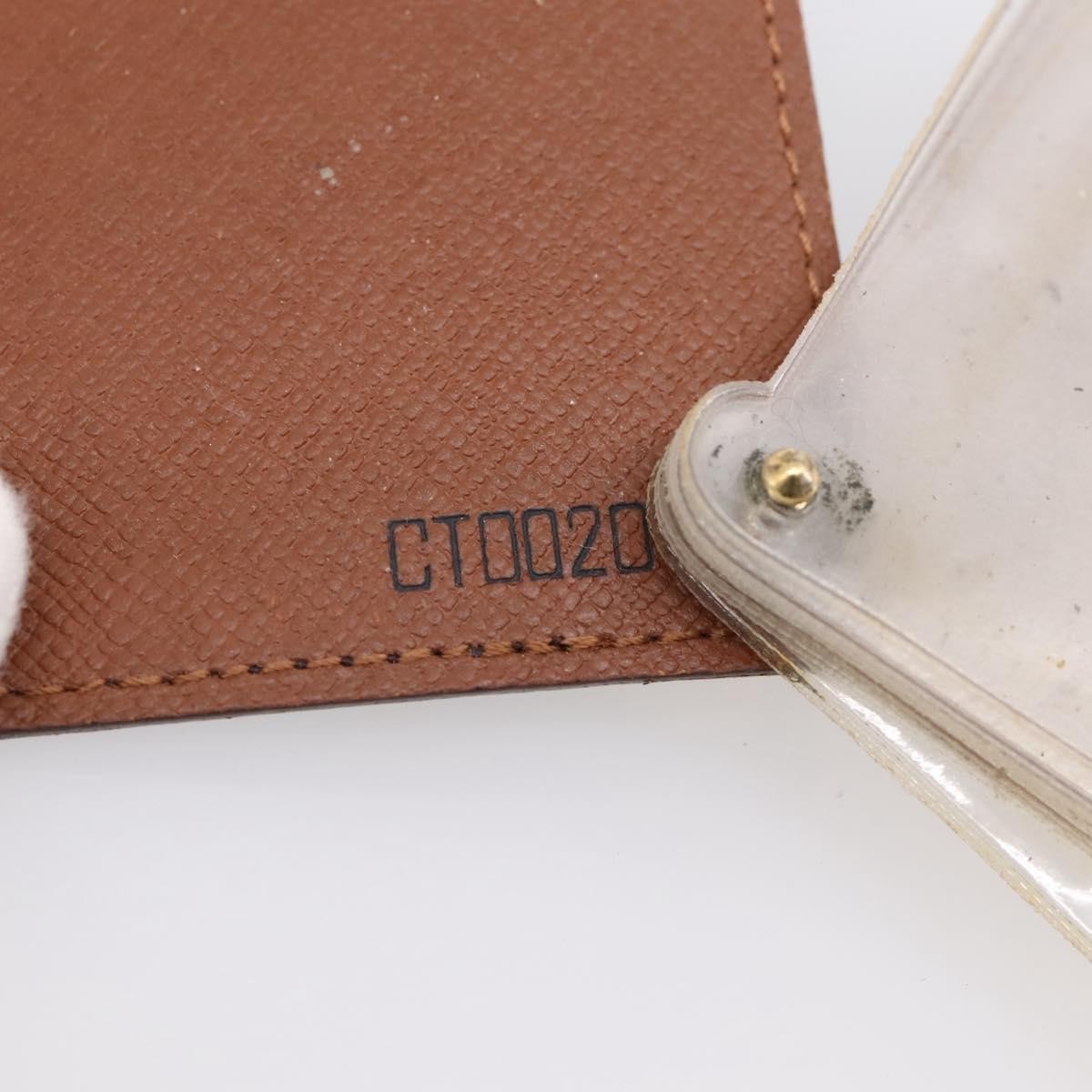 Louis Vuitton Porte Cartes Pression Card Case Monogram Canvas, Brown, Canvas, Card Holder