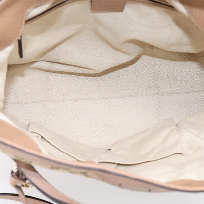 Gucci Bree Convertible Top Handle GG Canvas with Leather, Beige, Canvas, Handbag
