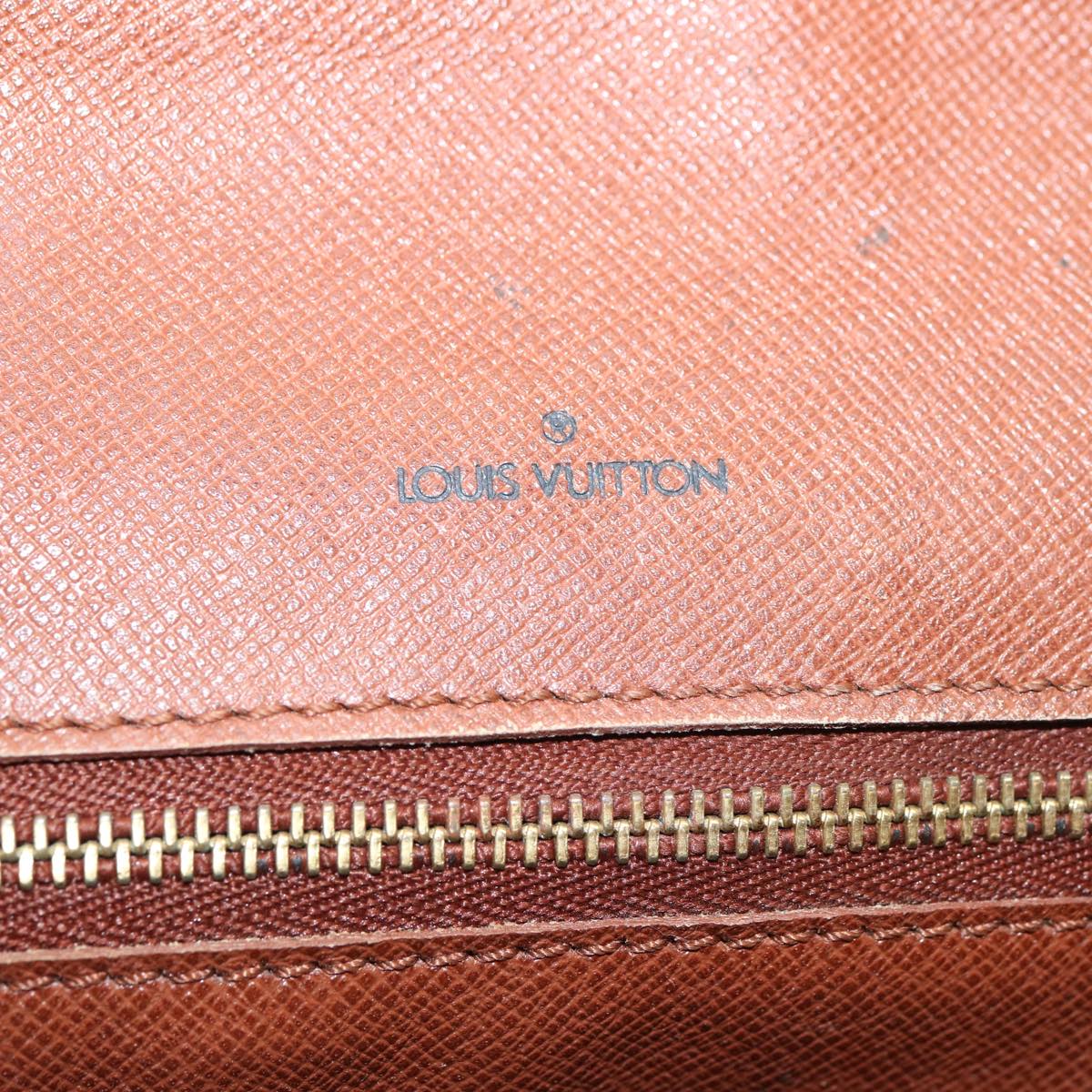 Louis Vuitton Monceau Handbag Monogram Canvas, BROWN, CANVAS, Handbag