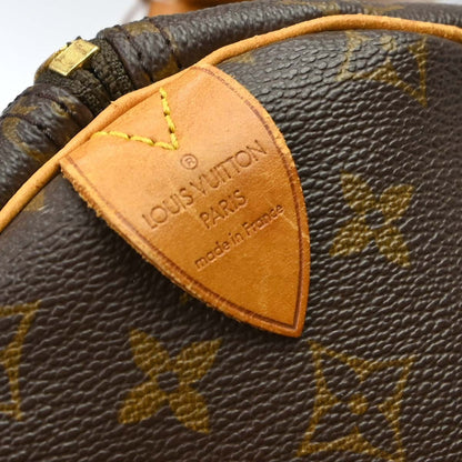Louis Vuitton Keepall Monogram Canvas, Brown, Canvas, Travel Bag
