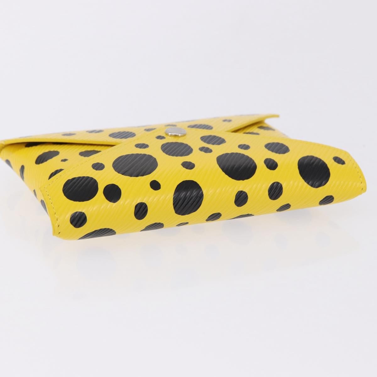 Louis Vuitton Kirigami Pochette Set Yayoi Kusama Infinity Dots Epi Leather, Black, Leather, Clutch