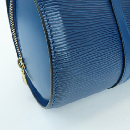 Louis Vuitton Soufflot Epi Leather, Blue, Leather, Tote Bag