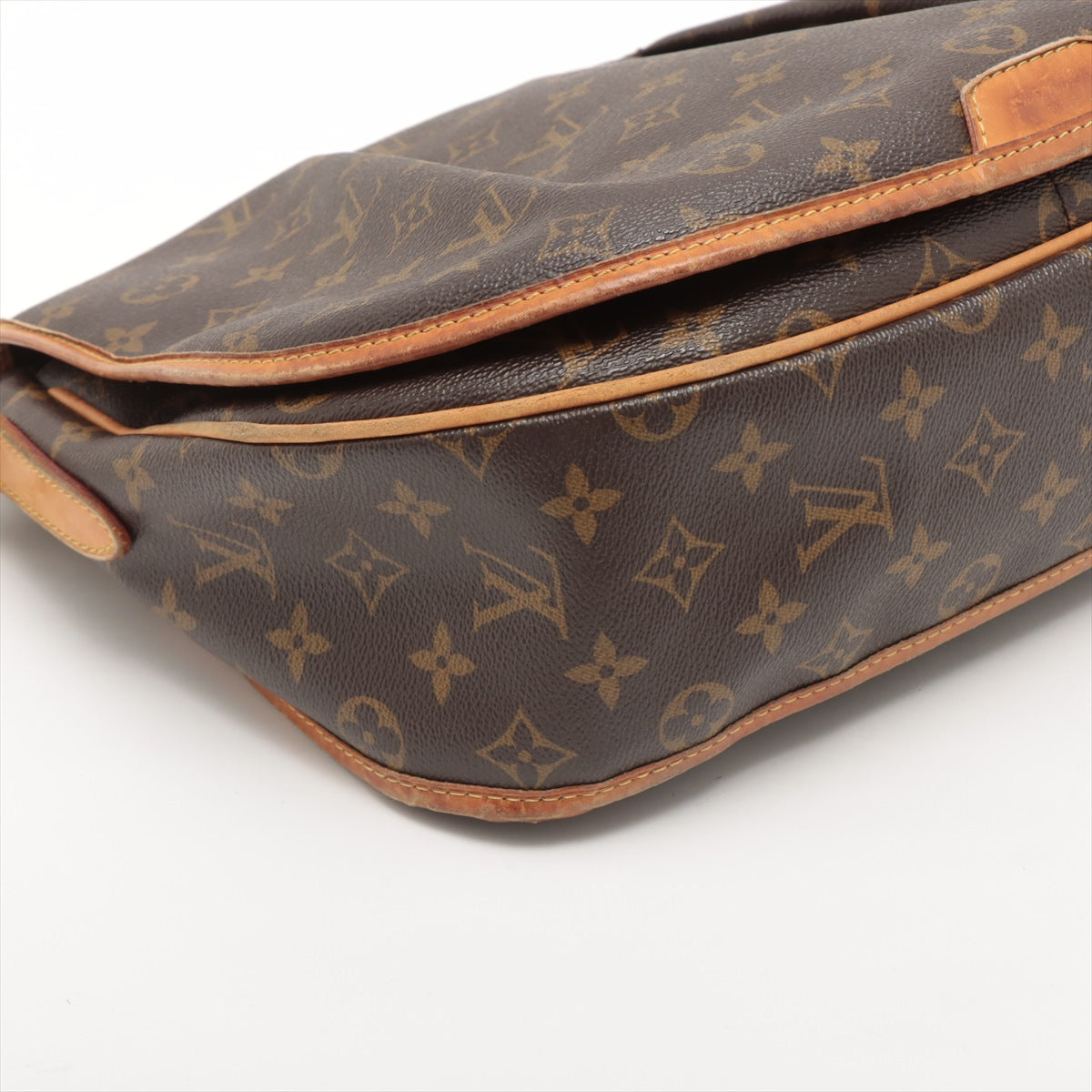 Louis Vuitton Menilmontant Monogram Canvas, Brown, Canvas, Handbag