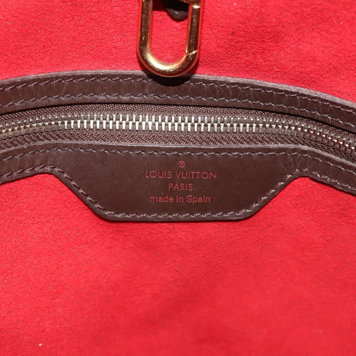 Louis Vuitton Hampstead Damier, Brown, Canvas, Tote Bag