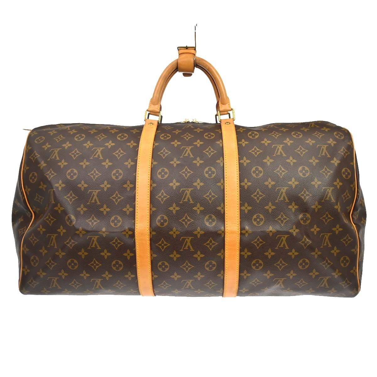 Louis Vuitton Keepall Monogram Canvas, Brown, Canvas, Travel Bag