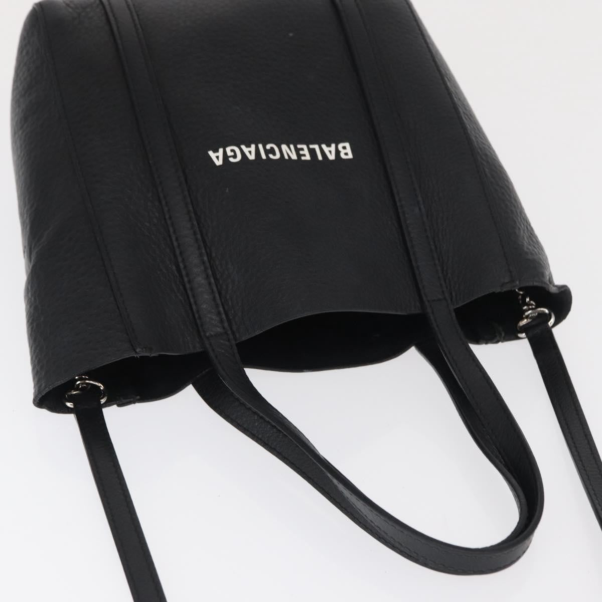 Balenciaga Everyday Leather, Black, Leather, Tote Bag