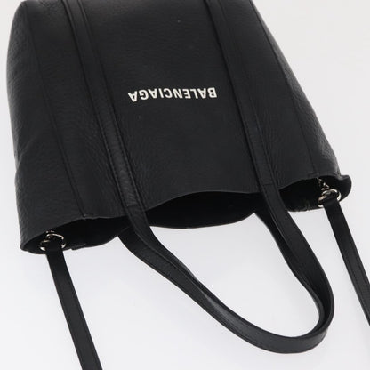 Balenciaga Everyday Leather, Black, Leather, Tote Bag