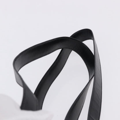 Celine Vintage Leather, Black, Leather, Shoulder Bag