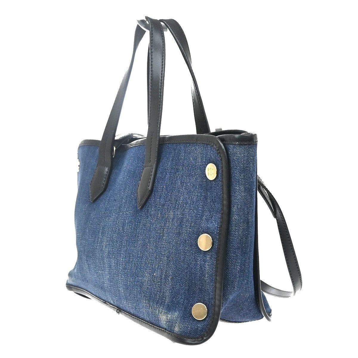 Givenchy Bond Shopper Tote Denim, Blue, Denim, Tote Bag