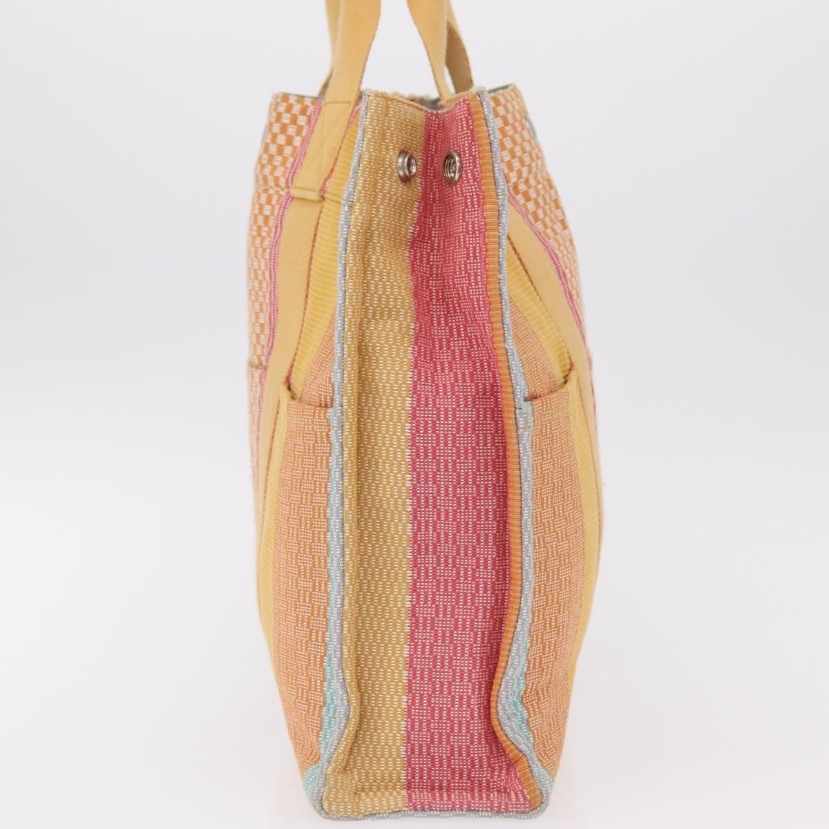 Hermes Fourre Tout Multicolor Toile, Multicolour, Canvas, Tote Bag