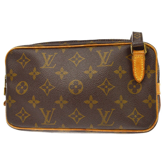 Louis Vuitton Pochette Marly Bandouliere Monogram Canvas, Brown, Canvas, Handbag