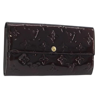 Louis Vuitton Sarah Monogram Vernis, Burgundy, Patent Leather, Clutch