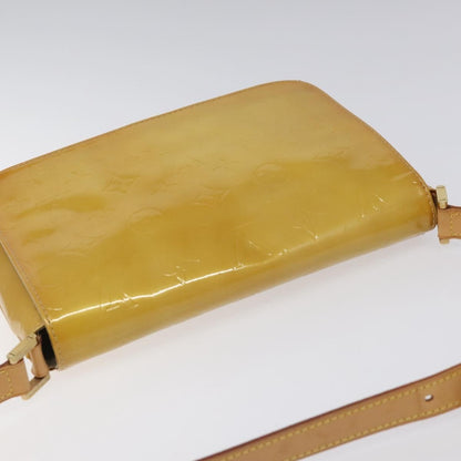 Louis Vuitton Thompson Street Monogram Vernis, Yellow, Patent Leather, Shoulder Bag