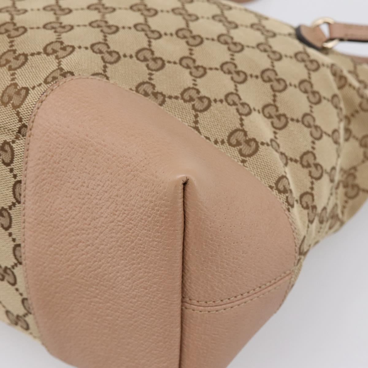 Gucci Bree Convertible Top Handle GG Canvas with Leather, Beige, Canvas, Handbag