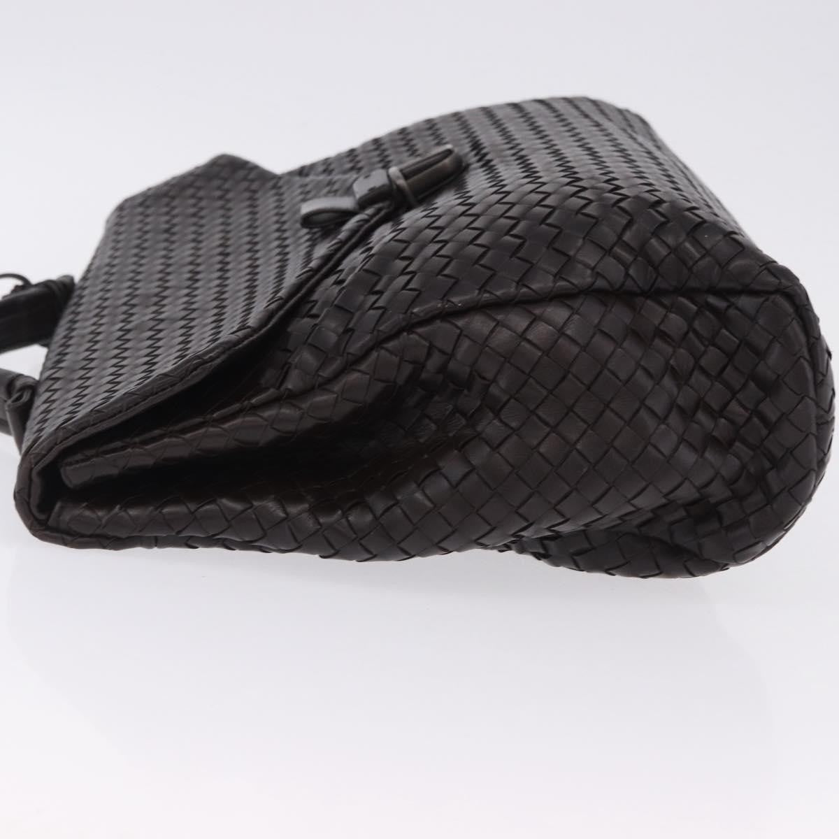 Bottega Veneta Envelope Intrecciato Nappa, Black, Leather, Briefcase