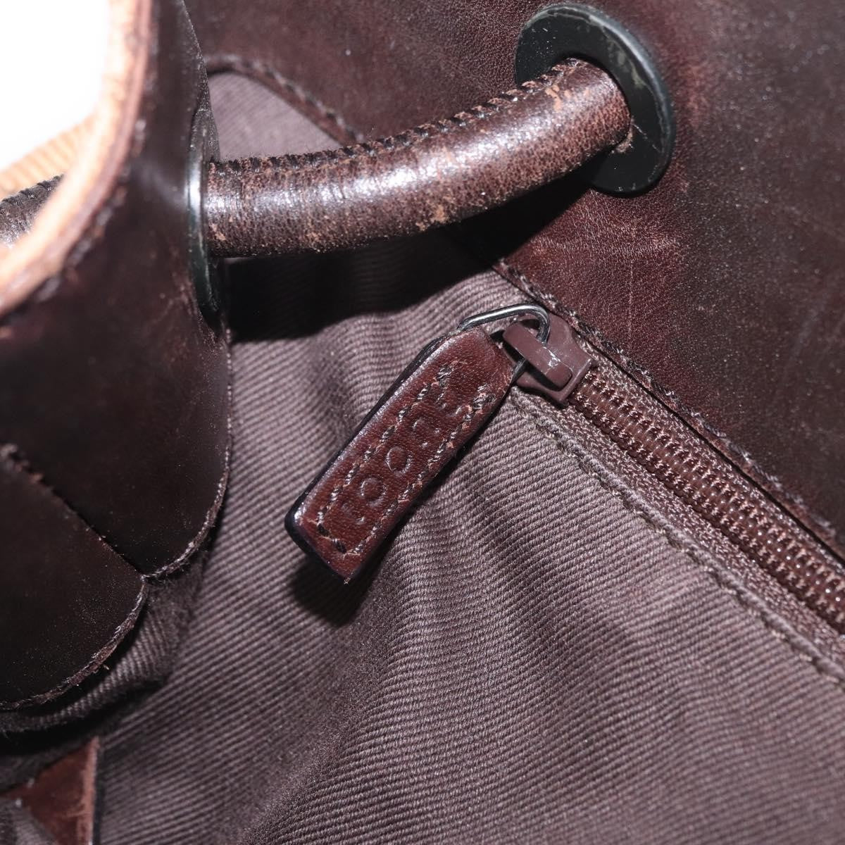 Gucci Vertical Tote GG Canvas, Orange, Canvas, Tote Bag