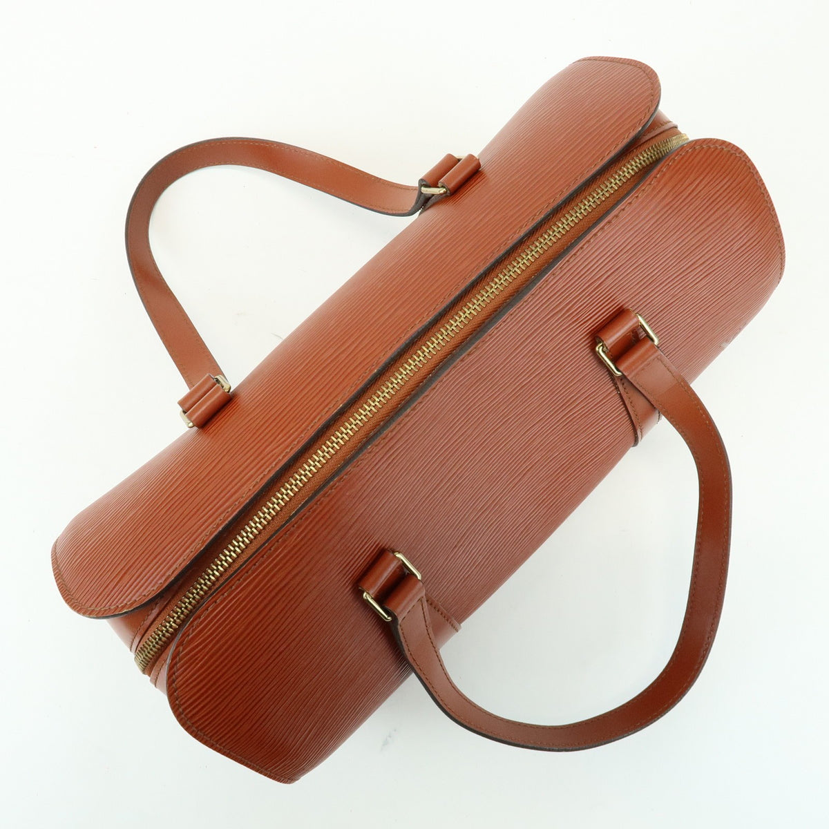Louis Vuitton Soufflot Epi Leather, Brown, Leather, Tote Bag