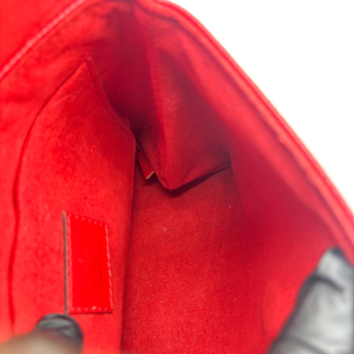 Louis Vuitton Locky Epi Leather, Red, Leather, Handbag
