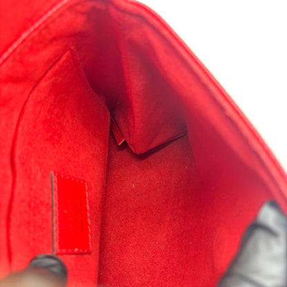 Louis Vuitton Locky Epi Leather, Red, Leather, Handbag