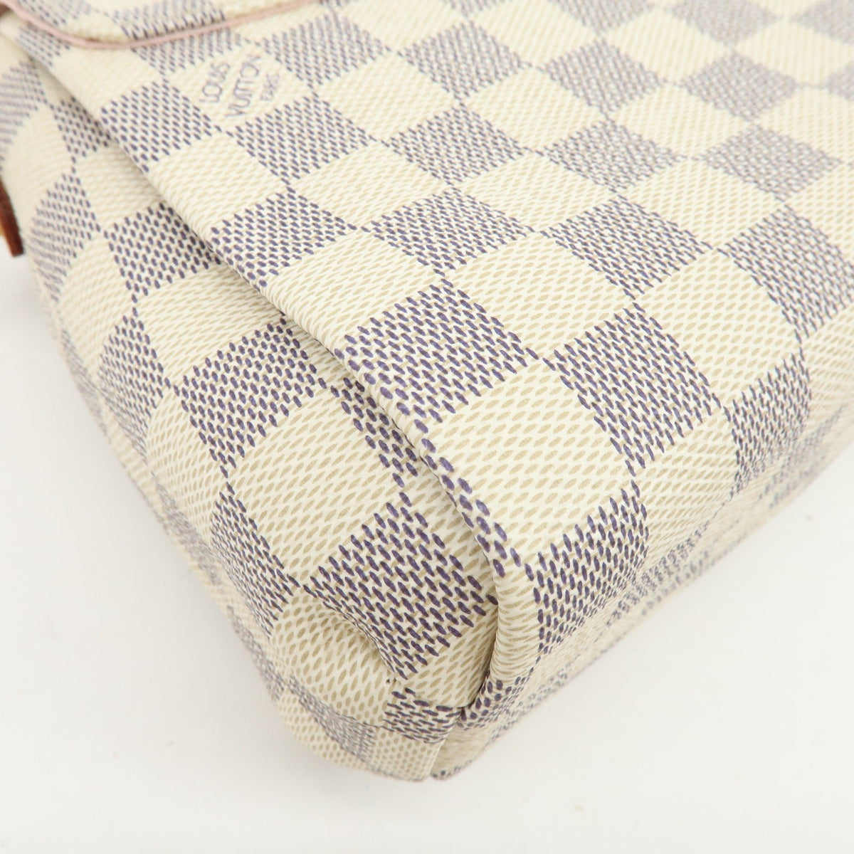 Louis Vuitton Croisette Epi Leather, White, Canvas, Tote Bag