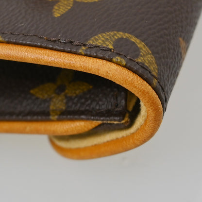 Louis Vuitton Florentine Waist Monogram Canvas, Brown, Canvas, Clutch
