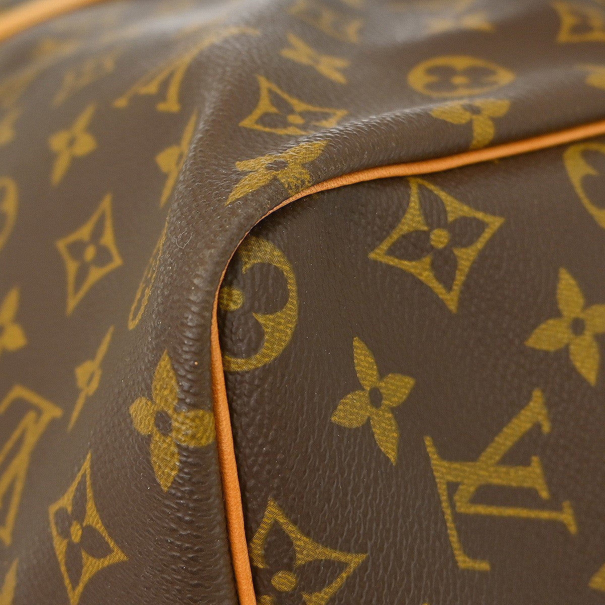 Louis Vuitton Keepall Monogram, Brown, Canvas, Travel Bag