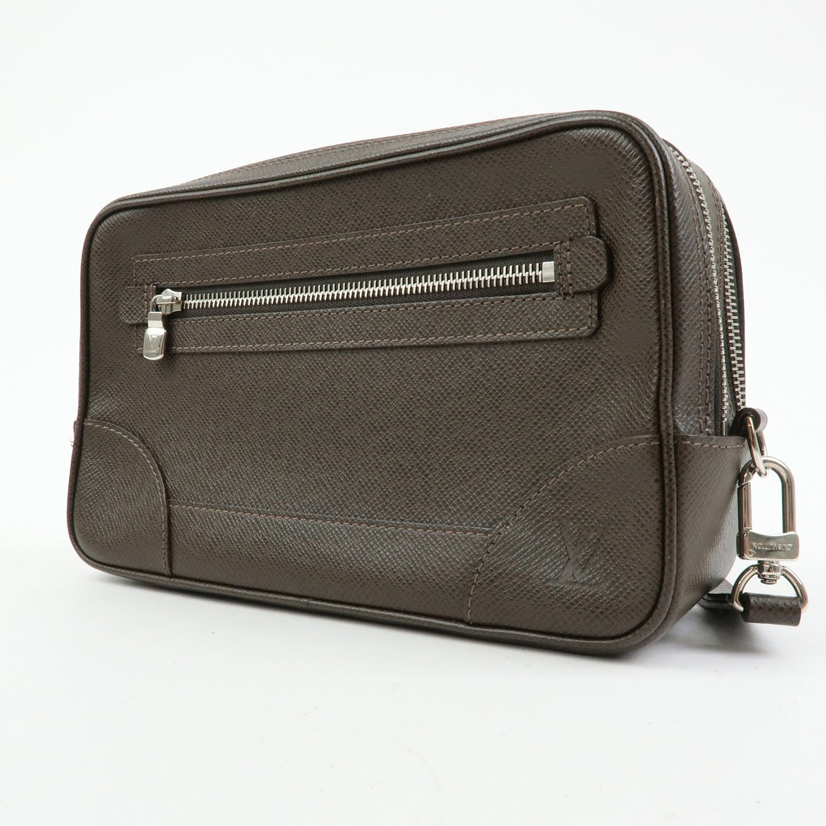 Louis Vuitton Neo Pavel Taiga Leather, Brown, Leather, Handbag